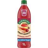 Robinsons Fruit & Barley with Vitamins Summer Fruits Squash 1L