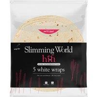 Slimming World 5 White Tortilla Wraps 330g