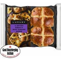 Iceland Luxury 4 Extra Fruity Hot Cross Buns