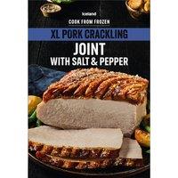 Iceland XL Pork Crackling Joint with Salt and Pepper 1kg