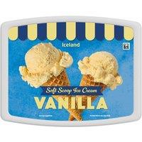 Iceland Soft Scoop Ice Cream Vanilla 2l