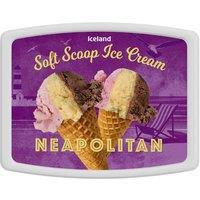 Iceland Soft Scoop Ice Cream Neapolitan 2l