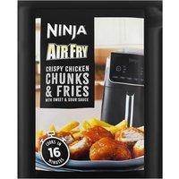Ninja Air Fry Crispy Chicken Chunks & Fries with Sweet & Sour Sauce 380g
