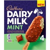 Cadbury Dairy Milk Mint Ice Cream 4 x 90ml (360ml)
