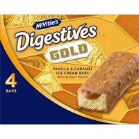 McVities Digestives Gold Ice Cream Bars 164g