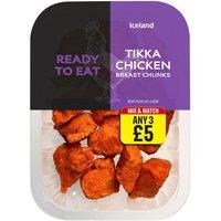 Iceland Tikka Chicken Breast Chunks 150g