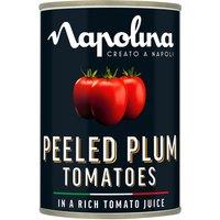 Napolina Peeled Plum Tomatoes in a Rich Tomato Juice 400g