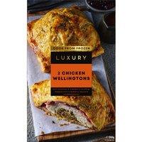 Iceland Luxury 2 Chicken Wellingtons 550g