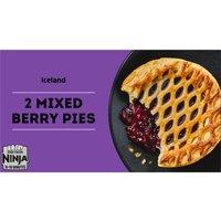 Iceland 2 Mixed Berry Pies 220g