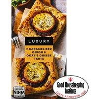 Iceland Luxury 2 Caramelised Onion & Goat's Cheese Tarts 220g