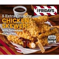 TGI Fridays 8 Extra Crunchy Chicken Skewers with Tennessee Style Glaze 270g