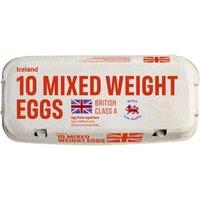 Iceland 10 Mixed Weight Eggs