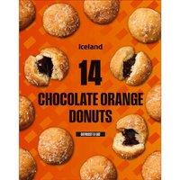 Iceland 14 (approx.) Chocolate Orange Donuts 168g