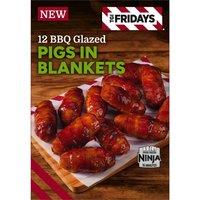 TGI Fridays 12 BBQ Glazed Pigs in Blankets 312g