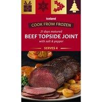 Iceland Beef Topside Joint 600g