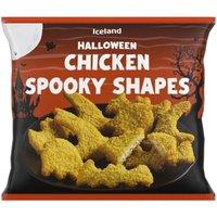 Iceland Halloween Chicken Spooky Shapes 500g