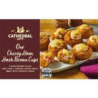 Cathedral City Our Cheesy Ham Hash Brown Cups 248g