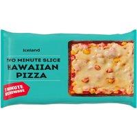 Iceland Two Minute Slice Hawaiian Pizza 150g