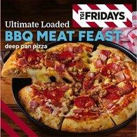 TGI Fridays Ultimate Loaded BBQ Meat Feast Deep Pan Pizza 450g