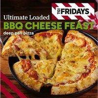 TGI Fridays Ultimate Loaded BBQ Cheese Feast Deep Pan Pizza 420g