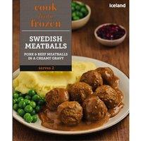 Iceland Swedish Meatballs in Gravy 500g