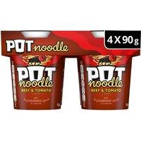 Pot Noodle Standard Pot Beef & Tomato 4x 90 g