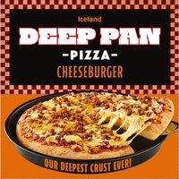 Iceland Deep Pan Pizza Cheeseburger 415g