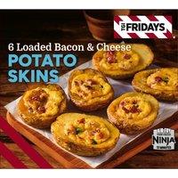 TGI Fridays 6 Loaded Bacon & Cheese Potato Skins 270g