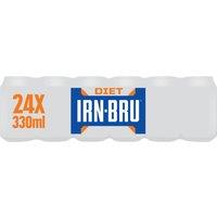 DIET IRN-BRU Soft Drink Can Multipack 24x330ml