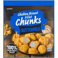 Iceland Buttermilk Chicken Breast Fillet Chunks 500g