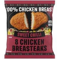 Iceland 8 Sweet Chilli Chicken Breasteaks 680 g