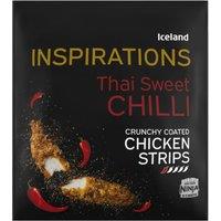 Iceland Thai Sweet Chilli Crunchy Coated Chicken Strips 500g