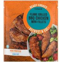 Iceland Flame Grilled BBQ Chicken Mini Fillets 450g