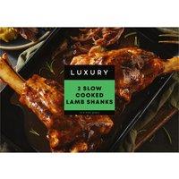 Iceland Luxury 2 Slow Cooked Lamb Shanks in a Mint Gravy 950g