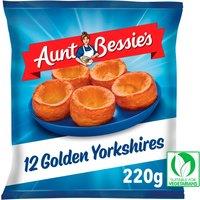 Aunt Bessie's 12 Golden Yorkshire Puddings 220g