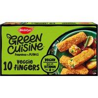 Birds Eye 10 Green Cuisine Vegan Veggie Fingers 284g