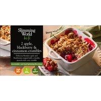 Slimming World 2 Apple, Blackberry & Cinnamon Crumbles 230g