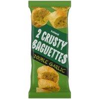 Iceland 2 Crusty Baguettes Double Garlic 362g