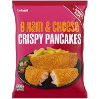 Iceland 8 (Approx.) Ham and Cheese Crispy Pancakes 500g