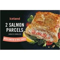 Iceland 2 Salmon Parcels with Cheese & Dill Sauce 280g