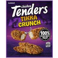 Iceland Chicken Tenders Tikka Crunch 450g