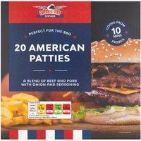 Stateside Diner 20 American Patties 994g