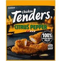 Iceland Chicken Tenders Citrus Pepper 450g