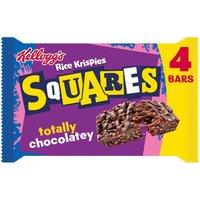 Kellogg's Rice Krispies Squares Delightfully Chocolatey Snack Bars 4x36g