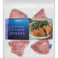 Iceland 4 Tuna Steaks 400g