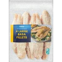 Iceland 4 Large Basa Fillets 600g