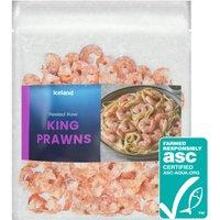 Iceland Peeled Raw King Prawns 260g