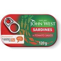 John West Sardines in Tomato Sauce 120g