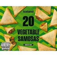 Iceland 20 (Approx.) Vegetable Samosas 300g