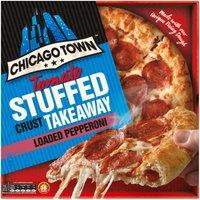 Chicago Town Stuffed Crust Takeaway Loaded Pepperoni Pizza 645g